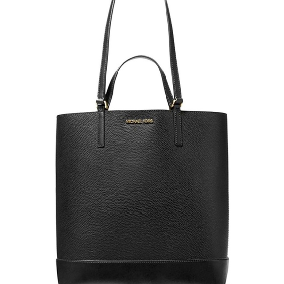Michael Kors Handbags - Michael Kors Kelli LG Double Handle Tote Black